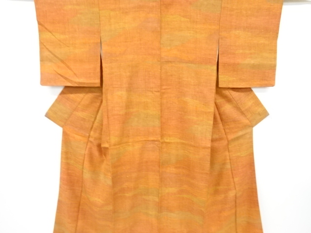 JAPANESE KIMONO / ANTIQUE KIMONO / TSUMUGI / WOVEN MIST